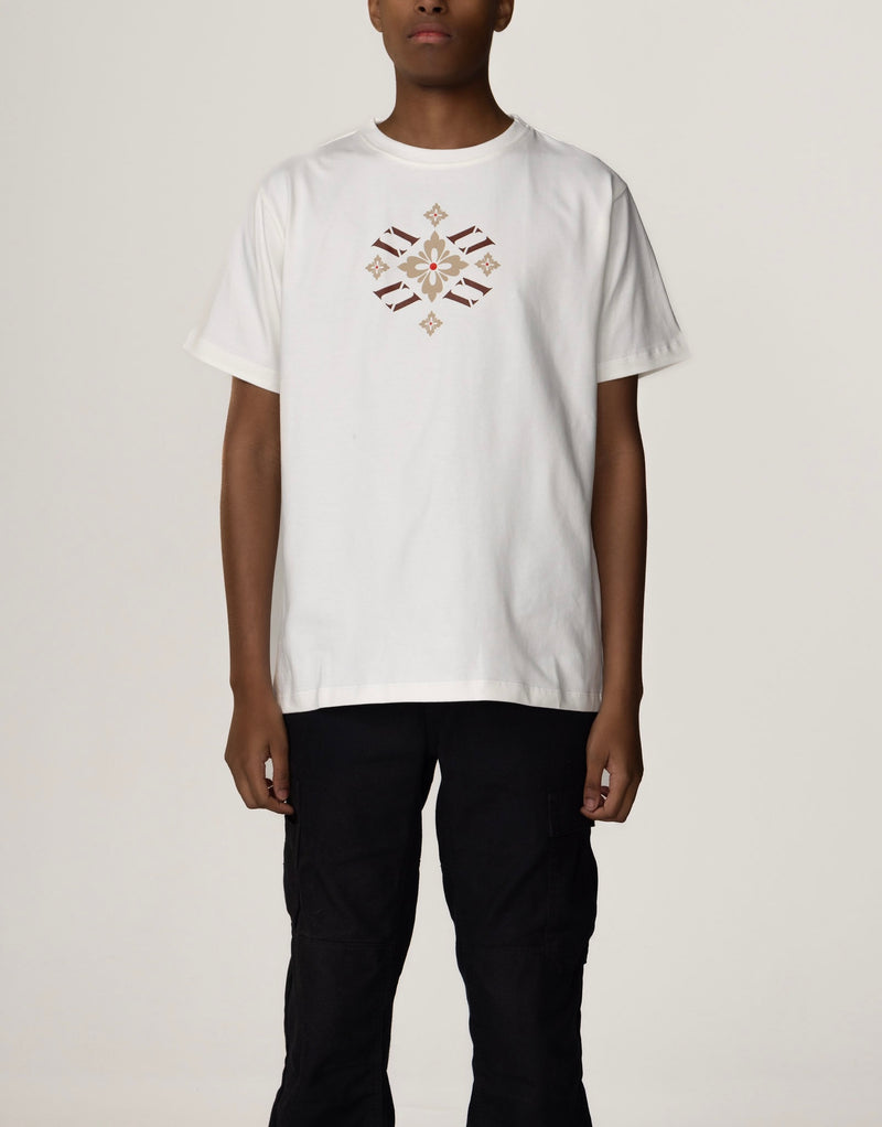 Floral VV Monogram Tee